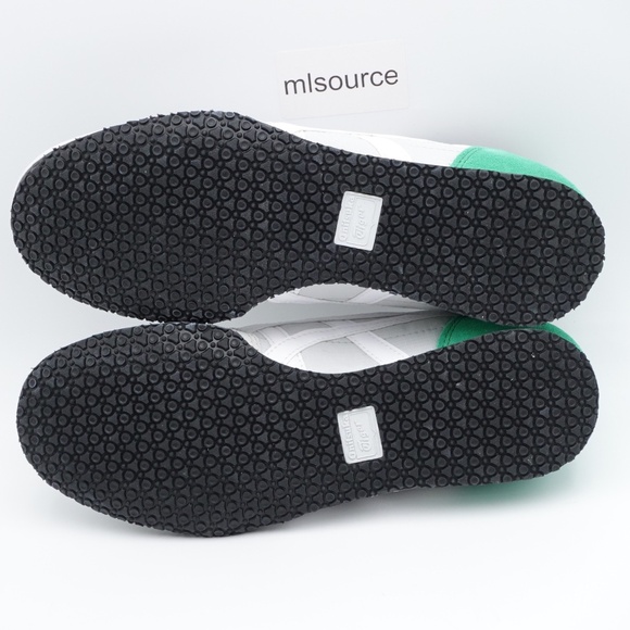 NEW Onitsuka Tiger Serrano Suede Sneakers 1183A237-021 Gray/Green - Picture 6 of 7